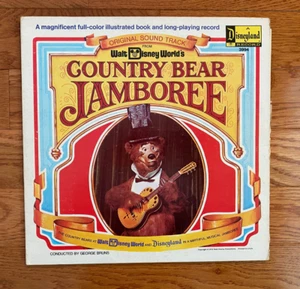 Walt Disney World's Country Bear Jamboree Disneyland 3994  Gatefold w/ Booklet - Imagen 1 de 10