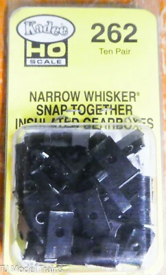 Caja de engranajes de tiro estrecha a presión Kadee HO #262 -- 10 pares Foto 1 de 2