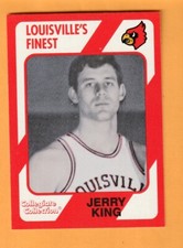 Jerry King Louisville Cardinals 1989 Card #19 Louisville Flaget 9O