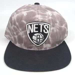 Mitchell & Ness Brooklyn Nets Mütze schwarz Acid Wash Batik Cloud Snapback Cap NBA - Bild 1 von 8