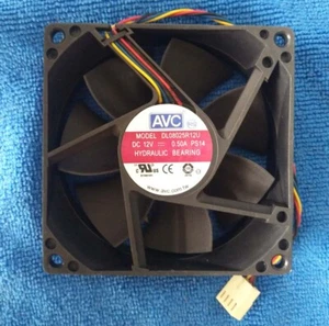 AVC DL08025R12U 4pin DC12V 0.5A 80*80*25MM CPU FAN - Picture 1 of 1