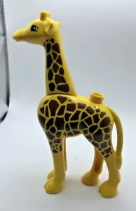 Lego Duplo Building Toy Figure Replacement Animal ADULT GIRAFFE Moving Neck - Picture 1 of 5