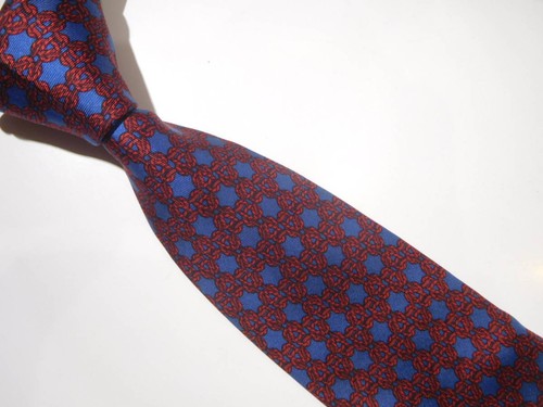 HERMÈS Cravatta uomo HERMES Francia vera seta cravatta abito classico lusso multicolore W778