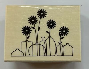 Sello de goma montado en madera de jardín de resorte surtido elección de diseño - Imagen 1 de 25
