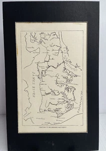 Yorktown to Williamsburg Virginia Campaign Civil War Print 9.75 X 6.25 - Picture 1 of 8