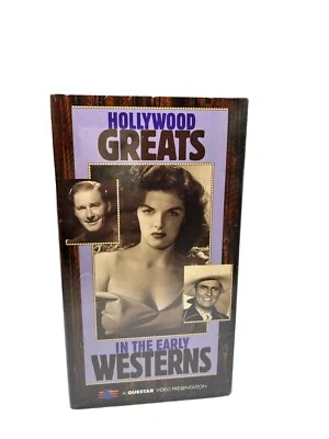 Hollywood Greats in the Early Westerns 3 VHS Set 10 Classics New Sealed! - Image 1 of 4