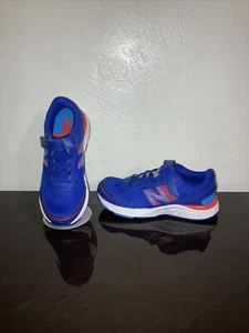 New Balance PS (Preschool) Kids Athletic Shoes Infinity Blue/Flame Size 2 - Picture 1 of 6