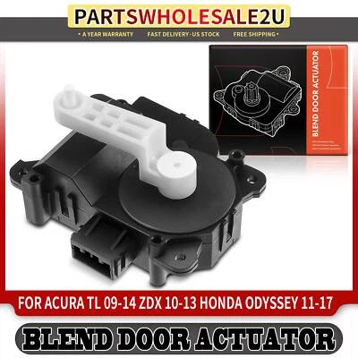 Temperature Air Door Actuator w/ 7 Pins for Acura TL ZDX Honda Odyssey Left Main - Image 1 of 4