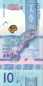 ARUBA 10 FLORIN 2019 P-21 UNC - Bild 1 von 2
