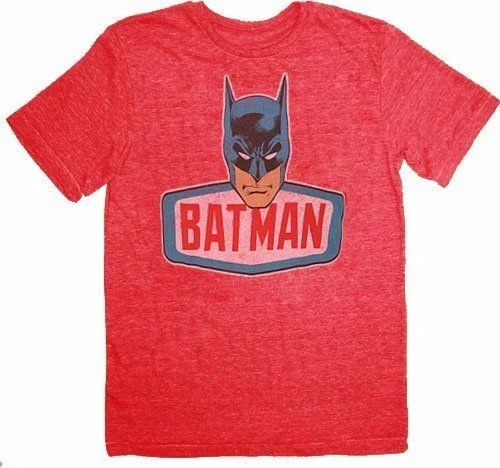 DC Comics TV Show Movies Batman Screen Red T-shirt Tee - Image 1 of 1