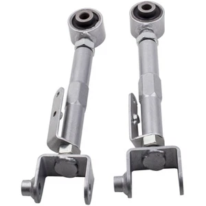2PC ADJUSTABLE REAR UPPER CAMBER ARMS FOR HONDA CRV 2002-2006 ELEMENT 2003-2011 - Picture 1 of 12