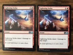 Lightning Strike 152/250 2019 MTG Magic Core Set 2 Stück - Bild 1 von 2