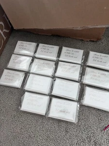 Wedding Table Number Gold Text Place Cards- 10 per pack- 15 packs - Picture 1 of 2