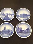Set Of 4 Royal Copenhagen Pin Dishes