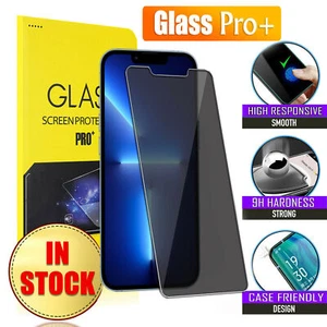 2X Tempered Glass Screen Protector For iPhone 15 14 13 12 11 Pro Max 8 PLUS X XR - Picture 1 of 11