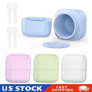 4pcs 1.7oz Travel Size Containers with Lid for Toiletries Body Cream Leak-proof - Picture 1 of 6