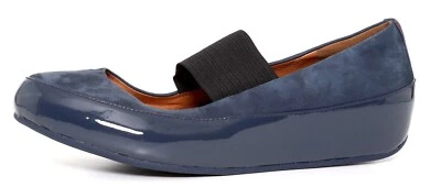 Zapatos de plataforma Fitflop con correa para el pie azul marino Z1727* para mujer talla 42 EUR Foto 1 de 4