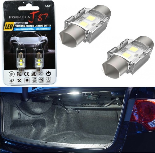 LED 5W Light CANbus 28-29MM White 5000K Two Bulb Trunk Cargo Replacement Upgrade