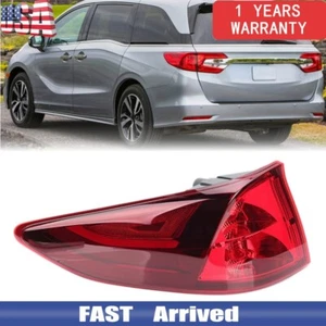 Tail Light Assembly For 2021-2024 Honda Odyssey Left Side Outer With Bulb - Picture 1 of 8