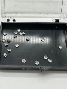 Brillanten Diamanten 19 Stück ca 2 ct. je 0,105 ct.Brillant Solitär - Bild 1 von 2