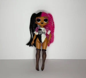MGA LOL Surprise! OMG 9” Fashion DOLL Black Pink SUPER SONIX Remix Metal Chick - Picture 1 of 3