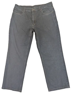 Duluth Trading Co. Herren Jeans Größe 38x28 Blau Straight 100% Baumwolle Relaxed Baggy - Bild 1 von 11