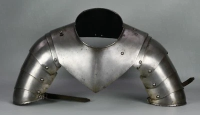 Medieval Almain colla Gorget & Shoulders Armour Set  Collectible Antique vintagC - Image 1 of 3