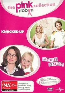 KNOCKED UP / BABY MAMA (2-DISC SET) -Rare DVD Aus Stock Comedy New Region ALL - Picture 1 of 2