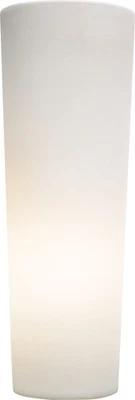 Lámpara de mesa columna Robert Abbey Marina TL Marina 22" - blanca Foto 1 de 2