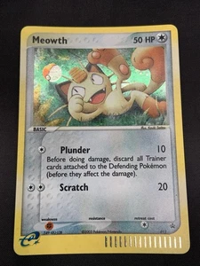 Meowth - 013 Holo (EX Series Collector's Tin) Nintendo Holo Black Star Promo LP - Picture 1 of 10