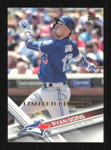 2017 Topps Ryan Goins Limited Edition Toronto Blue Jays Karte 1.000 hergestellt #700 - Bild 1 von 2