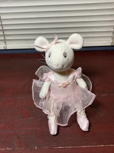 Angelina Ballerina American Girl Doll Jointed Stuffed Plush Mouse - Picture 1 of 13