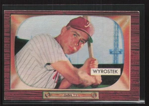 1955 Bowman #237 Johnny Wyrostek - EX/EX+ Set Break! - Picture 1 of 2