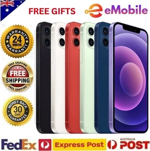 New Sealed Apple iPhone 12 Unlocked 64GB 128GB 256GB 5G Mobile FREE EXPRESS POST - Picture 1 of 14