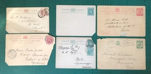 GB QV - GV x6 gebrauchte & unbenutzte Postkarten alle mit Mängeln - siehe Bilder - Bild 1 von 4