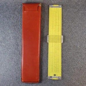 Vintage 1960 Pickett Slide Rule N 3-ES with Original Leather Case - Picture 1 of 24
