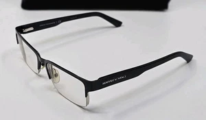Armani Exchange AX1014 6063 Eyeglasses Matte Black 53 17 145 FRAMES ONLY - Picture 1 of 6