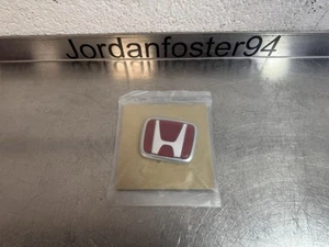 HONDA Front Emblem Badge 75700-ST7-Z00 Integra DC2 Type-R ITR Genuine - Imagen 1 de 2
