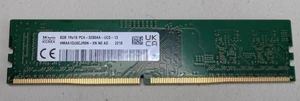 NEW DELL /SK HYNIX 8GB PC4 3200MHz UDIMM 288 PIN HMAA1GU6CJR6N-XN 9CXF2 - Picture 1 of 2