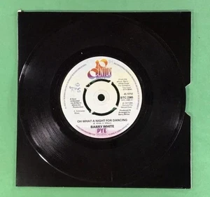Barry White, Oh What A Night For Dancing, Vinyl 7" Single Record - Picture 1 of 2