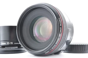 Canon EF 50mm f/1.2 L USM Prime Portrait Digital Camera Lens Japan Near MINT #2 - Picture 1 of 10