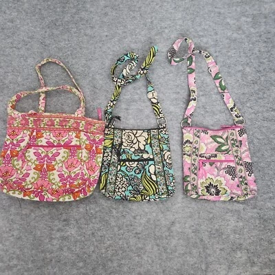 Lote de 3 Carteras Vera Bradley Bandolera Retirada Island Blooms Priscilla Lilli Foto 1 de 4