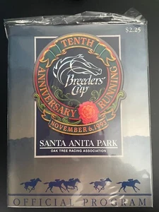 1993 Breeders Cup program Arcangues Best Pal Paseana Sky Beauty - SANTA ANITA - Picture 1 of 1