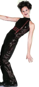 Group Lot 14 Adult Extra Large RED SHIMMER Dance Costume Jazz Hip Hop - Picture 1 of 2