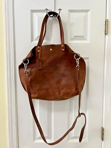 Bolso de Mano/Bross KIKO Paseo Cuero Caramelo, Usado en Excelente Condición - Imagen 1 de 7