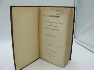 Libro Il microscopio e la sua applicazione 2a edizione Dr. Hermann Schacht 1855 - Foto 1 di 8