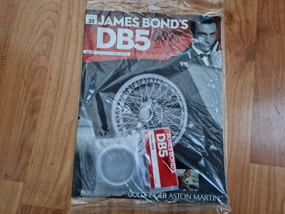 EAGLEMOSS 1/8 BUILD YOUR OWN JAMES BOND 007 ASTON MARTIN DB5 ISSUE 21 INC PARTS - Image 1 of 2