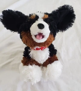 Build a Bear Perro Cachorro Marrón Negro Blanco Peluche 14" BAB Peluche Animal de Peluche 21 - Imagen 1 de 17
