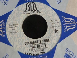 THE BLEUS JULIANNA'S GONE/MYSTERY SMOKE ALLMAN BROTHERS PSYCH PROMO - Picture 1 of 2