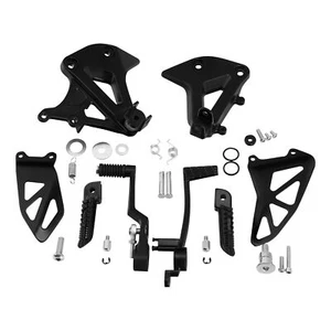 Driver Foot Pegs Bracket W/ Shifter & Brake Fit For Suzuki GSXR1000 2017-2024 - Picture 1 of 12